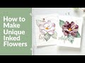 How to Make Unique Inked Flowers | Altenew - Take 2 With Therese!