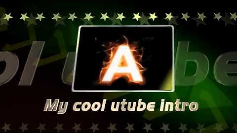 My COOL YOUTUBE INTRO uploaded from FliXpress.com