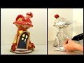 ❣DIY Mushroom Fairy House Lamp Using a Coke Plastic Bottle❣
