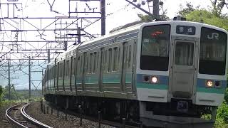 中央東線211系普通列車