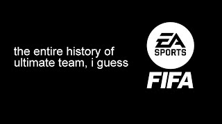 the entire history of FIFA ultimate team, i guess