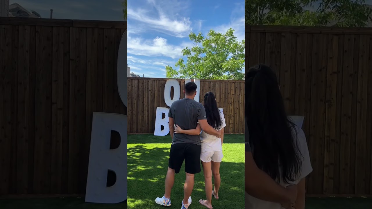 Decorating for the gender reveal party! *part one*