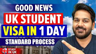 Good News! Now Get UK Student Visa in 1 Day | Expert Tips for Study Visa