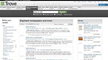 Trove- Newspapers