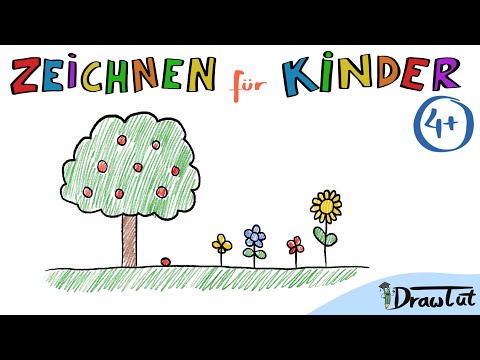 Video: Wie Man Einem Kind Beibringt, Bäume Zu Zeichnen