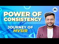 Journey of MVSIR | From 5 to 5.7K Students | Power of Consistency | CA Mohnish Vora