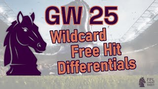GW25: FPL Cheat Sheet Briefing 🎯Wildcard, Free Hit & Differentials + Best Captains, FDR & Q&A! 🚀