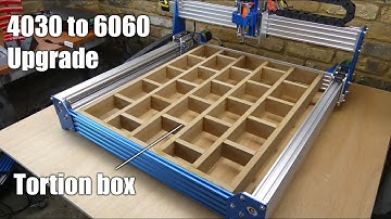 Torsion Box Tafelbed - Sainsmart Genmitsu PROVerXL 4030 naar 6060 CNC Upgrade,