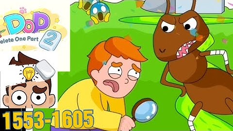 Dop2 delete one part gameplay level 1553 to 1605  @Emily H Channel