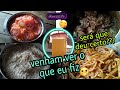 APRONTEI NA COZINHA/ Meu almoço/Olha no que deu!!!😬 #1