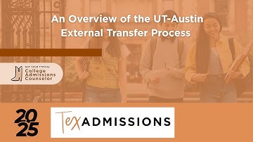 An Overview of the UT-Austin External Transfer Process
