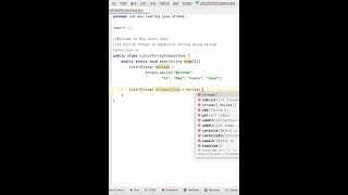 Convert a list of strings to uppercase using the Stream API #coding#java