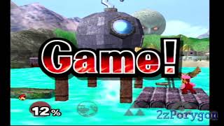 Super Smash Bros Melee - All Stages Gameplay