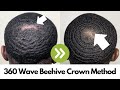 How To Get 360 Wave Beehive | Fix Line In Crown