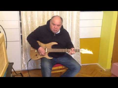 custom made drop baritone guitar