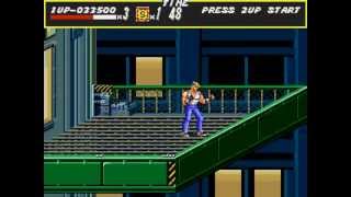 Streets of Rage - Streets of Rage (Genesis) - Gameplay - Round 7 and Game Over at Round 8 (early) - User video