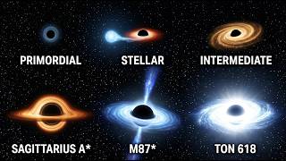 All Types of Black Holes in Order — From the Smallest to MONSTERS