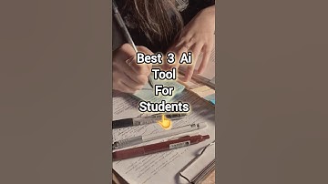 Best 3 Ai tools for students #youtubeshorts #viralshort #trending
