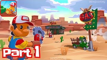 Gas Station: Junkyard Tycoon - Walkthrough Part 1 [Gameplay 2025] (Android)