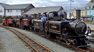 Ffestiniog Railway  James Spooner's First Day in Service (and 3 Double Fairlie Line Up)