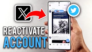 How to Reactivate Twitter or X Account - 2025