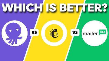 Emailoctopus Vs Mailchimp Vs Mailerlite | Which Email Marketing Software Is Better in 2025?