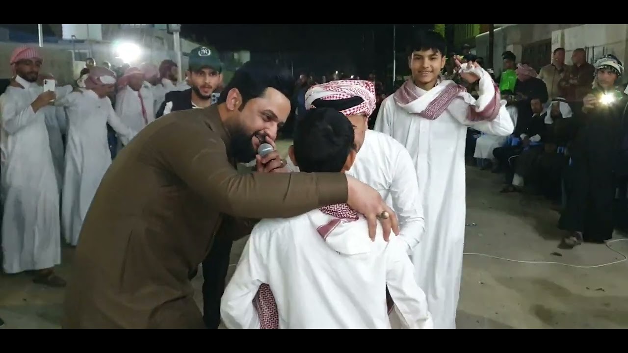 جوبي روساني بغداد والعراق الاول احمد كريم العويسي مع الفنان احمد المختار حفلة ابو غريب