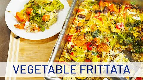 Vegetable Frittata - In the Kitchen W/ Kayla Guillory