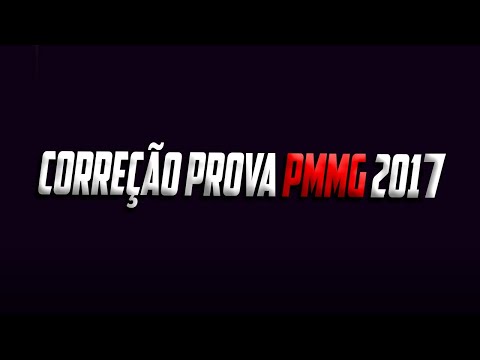 Correção Prova PMMG