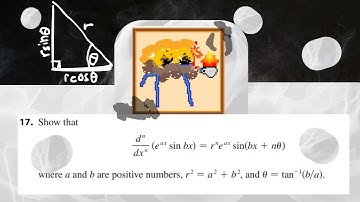 nth derivative of e^ax (sin(bx)) (updated version)