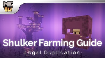 How to Duplicate Shulkers - Shulker Farming Guide | Minecraft Basic Mechanics