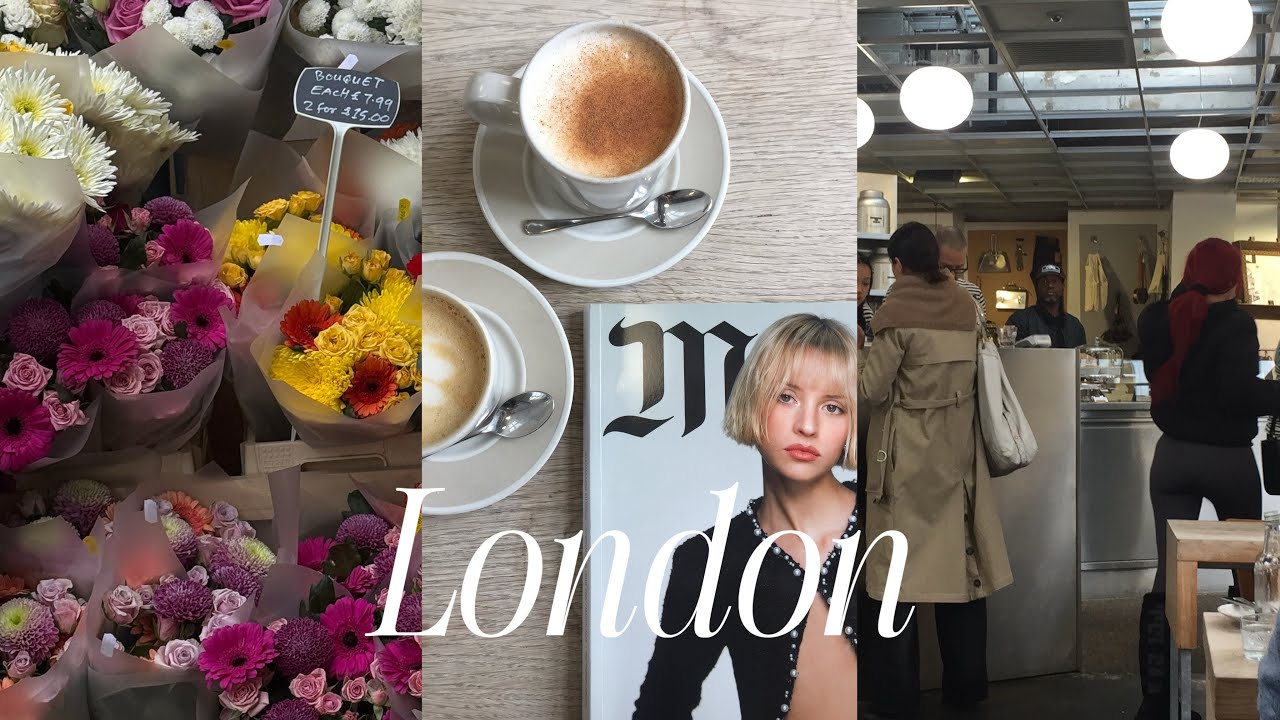 흔한 관광지 말고 진짜 Brit들이 즐기는 런던 🇬🇧 London Vlog:) 스콘 맛집, 로컬 마켓, 브런치 맛집, 런던 카페 추천