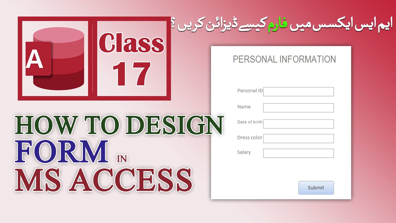How To Design Form In Ms Access Technical Box YouTube how-to-design-form-in-ms-access-technical-box-youtube
