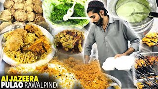 Al Jazeera Chicken Pulao Commercial Market Rawalpindi Street Food   Biryani Daal Chawal