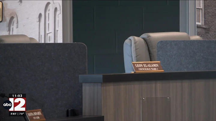 Domestic violence victim advocates wear purple to Flint City Council meeting