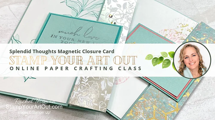 Splendid Thoughts Magnetic Closure Card