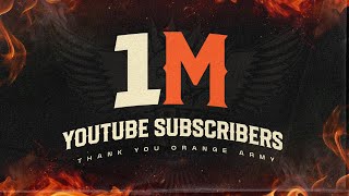 SunRisers Hyderabad | We are 1 Million strong | Thank you - Orange Army