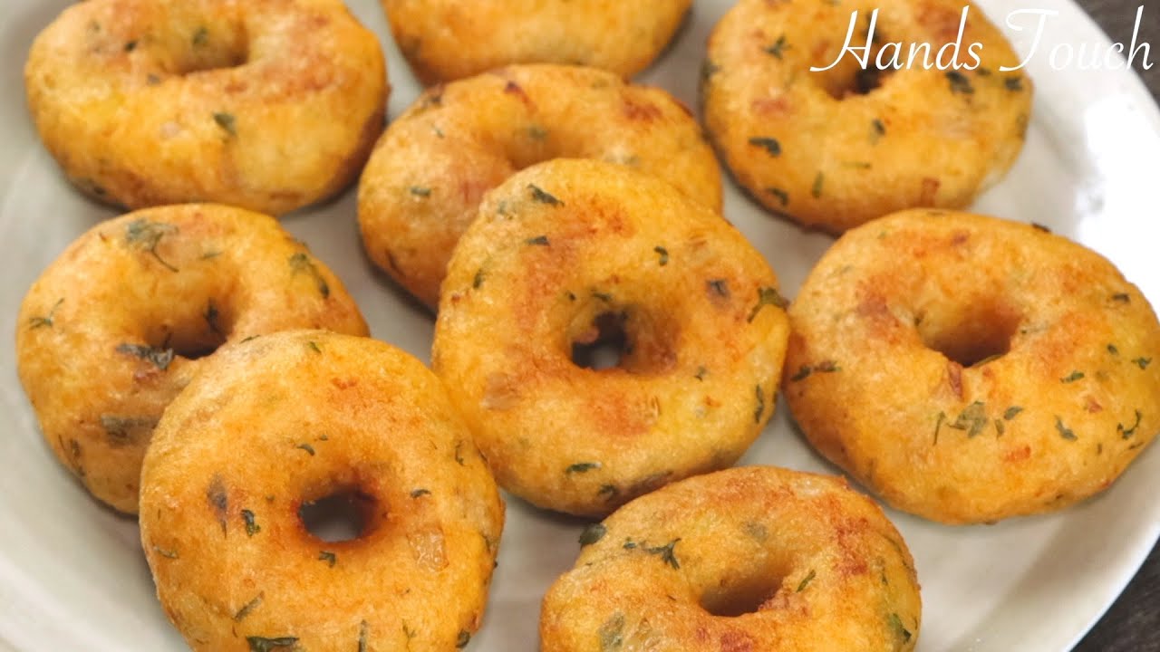 Easy & Simple Potato Donut Recipe | Potato Snacks | Fried Potatoes