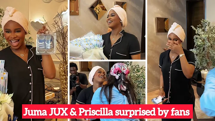 HOW JUMA JUX & PRISCILLA WAS SURPRISED BY FANS IN LAGOS NIGERIA 🇳🇬 #jumajux #priscilla