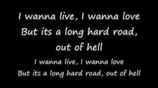 Video thumbnail of "Marilyn Manson - Long Hard Road out of Hell Lyrics"