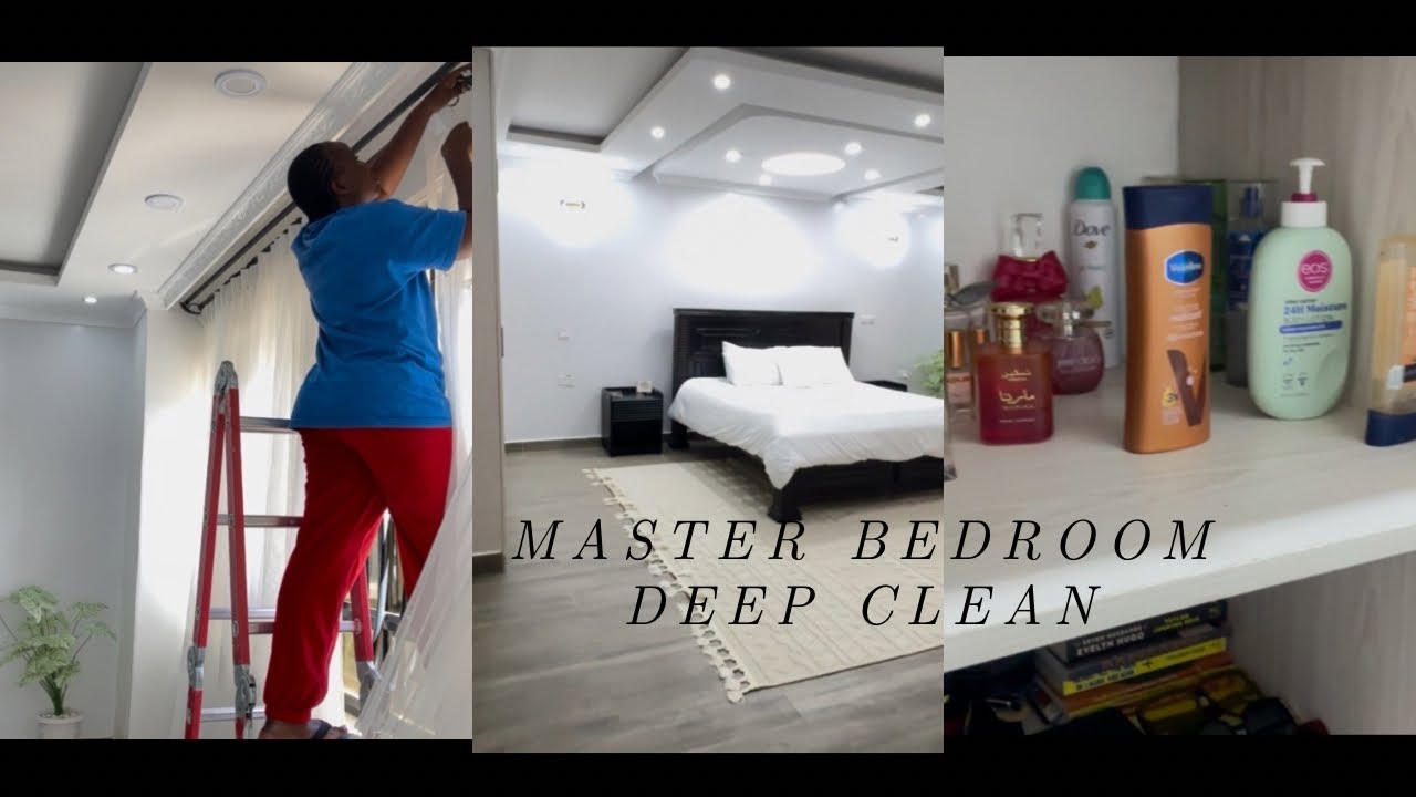 MASTER BEDROOM DEEP CLEAN