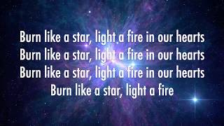 Burn Like a Star - Rend Collective (Lyrics + Scripture) Resimi