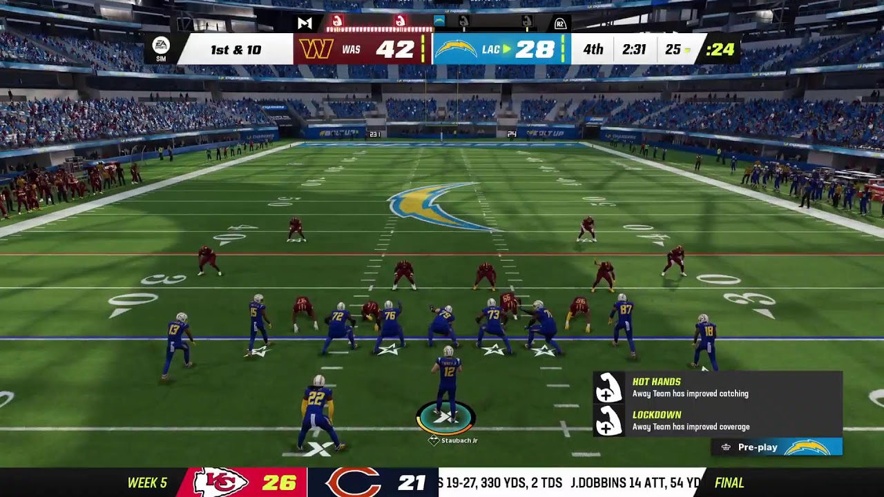 Chargers vs Commanders YouTube
