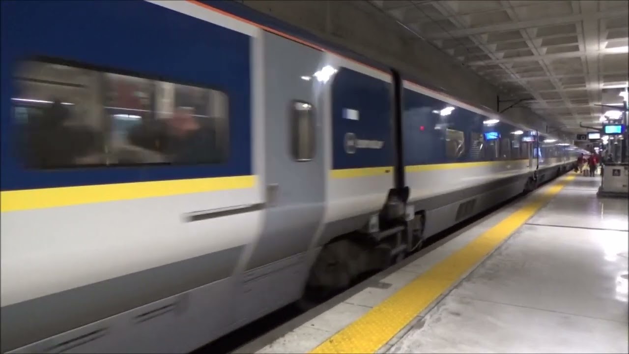 Vidéo de Tgv et Eurostar à la Gare de Lille Europe.(Part 1)