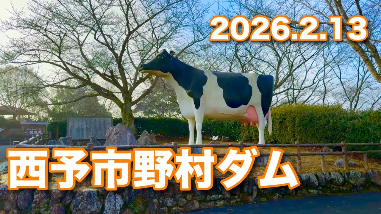 西予市野村ダム 貯水率48%(2026.2.13)