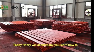 BIASILO - Have You Ever Seen The Progress of Installing Grain Silo Inner Legs?