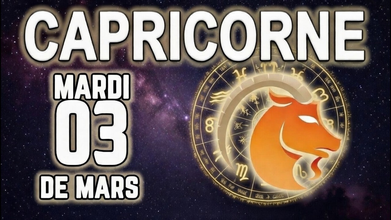 Capricorne ♑ Horoscope  3 MARS 2026 🔮 JUSTICE MAXIMALE ❗️🚷CHAOS POUR CEUX QUI T'ONT FAIT DU MAL❌