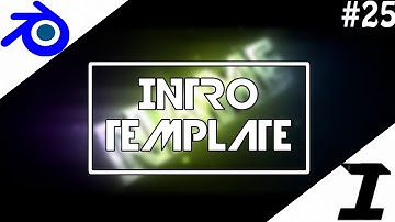 [#25] FREE Sync Blender Intro Template (My best for me UnU) 16 Seconds Intro! - Free Download
