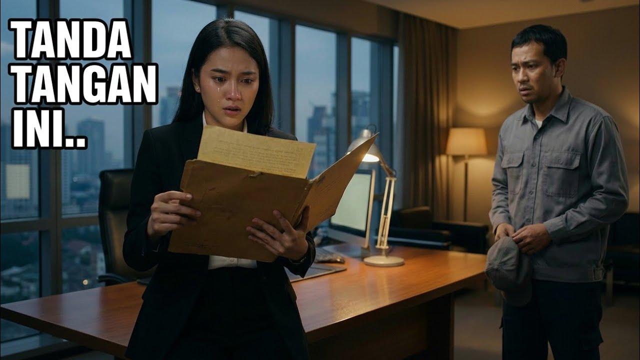 Kisah Viral! CEO Cantik Membuka Map Teknisi Gudang, Satu Tanda Tangan Ini Membuatnya Gemetar