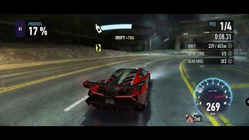 Lamborghini Veneno Day 7 final race #nfsnolimits